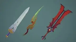 HandPaint Swords
