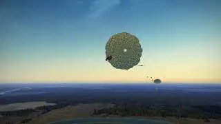Ju-52 para drop on TAW