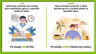 Till vs Until || Difference between till and until || Learn English with Sam and Sameer - Episode 6