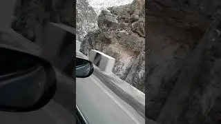 река Зеравшан Перевал Варзоб. Таджикистан. Опасная дорога , но очень красиво!