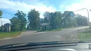 Wyjazd na DK50 w Nacpolsku