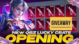 New QBZ Lucky Spin Crate Opening | New Lucky Spin Opening BGMI PUBG |  Empyrean Exemplar Set PUBG