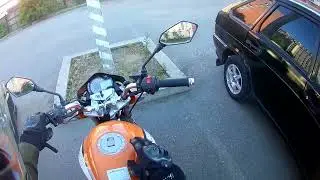 Покатухи по городу на китайце Motoland td 250a.