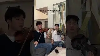 ‘Howl’s Moving Castle’ But Played In Three Different Genres #violin