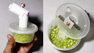 How To Make Chili Cutter At Home | Mini Chili Cutter Machine | Chili Cutter | Cutter DIY | xyz