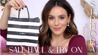 SEPHORA SALE HAUL 2 & TRY ON: What I Got From Sephora & Did It Work For Me || Tania B Wells