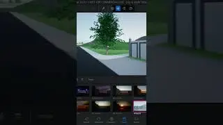 Adding tree in twinmotion project /Twinmotion /animation project /Rendering imag3