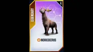 Jurassic World The Game-All Glacier Creatures (As of July 2022)