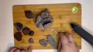 DIY Aquarium Cave Build | Volcanic Rock & Hot Glue Art | Relaxing Crafting Process #AquariumDIY