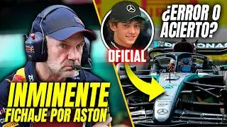 ¡BOMBAZO! ASTON MARTIN ANUNCIARÁ EL FICHAJE DE NEWEY LA PRÓXIMA SEMANA | KIMI YA ES PILOTO MERCEDES