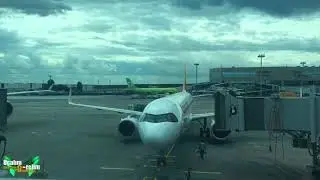 Pegasus Airlines landing on Moscow Domodedovo Airport Flypgs 24.07.21