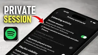 How To Start Private Session On Spotify