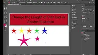 Change the Length of Star Tool in Adobe Illustrator