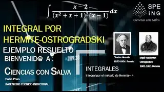 Matemáticas: Integral por el método de Hermite.