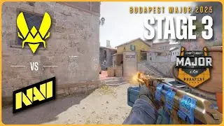 WINNER TO PLAYOFFS! NAVI vs Vitality - HIGHLIGHTS - StarLadder Budapest Major 2025 - STAGE 3 | CS2