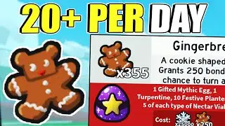 [EVERY Way] How To get GINGERBREAD BEARS in Bee Swarm Simulator Beesmas