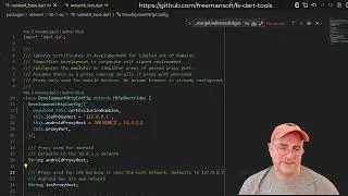 Flutter mobile - certificate and SSL exclusions for development domains