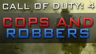 CoD4 Cops & Robbers #1 with Vikkstar123