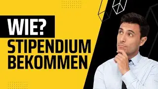 Stipendium bekommen - wie? Wichtige Tipps für Deine Stipendium Bewerbung