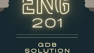 ENG201 GDB complete solution spring 2024 due date 8 may 2024| GDB solution 