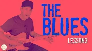 BLUES Guitar | 12 Bar Shuffle Rhythm (Lesson 3)