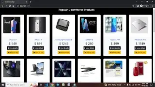 Ecommerce website using Angular  REST API | Product view page | Product detail page| Part-1