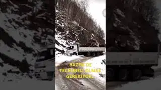 Tecrübeli sürücü aracı böyle kurtardı