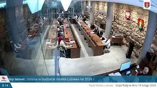 lubawapl – transmisja na żywo - Sesja Rady Miasta Lubawa