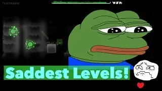 Top 5 Saddest Levels That Will Make You Cry! (Geometry Dash)