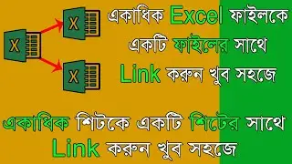 How to Link Data Between Two or Multiple Workbooks in Excel in Bangla