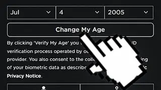 How To Change Your AGE on ROBLOX if UNDER 13! (Change Birthday in ROBLOX)