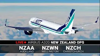 🔴 New Zealand Ops: Auckland (NZAA) - Wellington (NZWN) - Christchurch (NZCH) - MSFS 2020