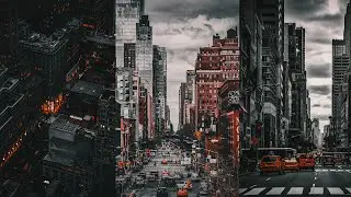 HOW TO COLOR GRADE URBAN BLACK AND ORANGE WITH PHOTOSHOP