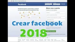 Como Crear Una Cuenta De Facebook En Pc 2018 - TUTORIALES REDS
