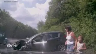 Смертельно страшная авария! ДТП и Аварии!
