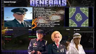 Generals Project Raptor: War Commanders | Command and Conquer: Generals | CnC  Zero Hour | USA