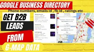 Extract Data from Google Maps: How to Use the New G-Business Feature
