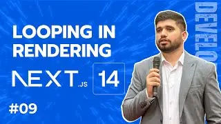 #09: Looping In Rendering | React JS Map Loop | Nextjs14 tutorial (2024)