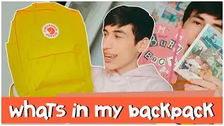 O QUE TEM NA MINHA MOCHILA | WHAT'S IN MY BACKPACK? ツ