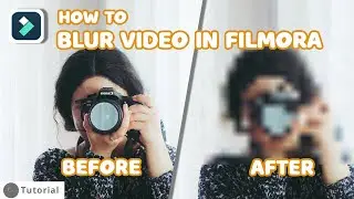 HOW TO BLUR VIDEO IN FILMORA X  | FILMORA TUTORIAL