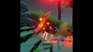 I combined the gameplay of Hu Tao and Diluc together ✨