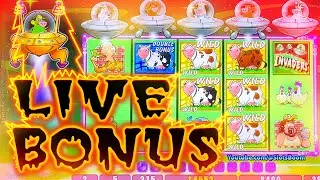 HAPPY HALLOWEEN! From Planet Moolah! LIVE BONUS on INVADERS ATTACK FROM THE PLANET MOOLAH SLOTS