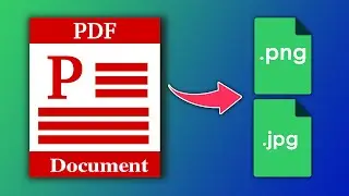 Como Convertir PDF A PNG O JPEG