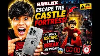If I DON’T Escape This Castle… I BREAK My iPhone 😱📱 | Roblox