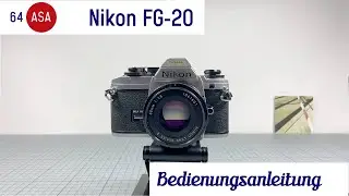 Nikon FG 20 Anleitung (deutsch)