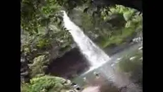 Fiji waterfall