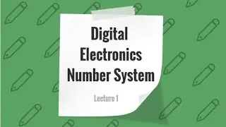 Digital Electronics - Number System