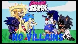FNF No Villains Sang by all Sonic error Mod