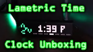 LaMetric Time Smart Clock Unboxing