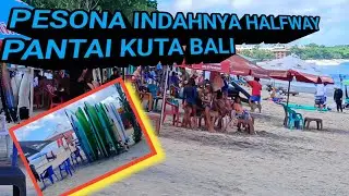 NAFAS PANTAI KUTA BALI YG SUDAH MULAI STABIL,, ##kuta beach#kuta foothpath